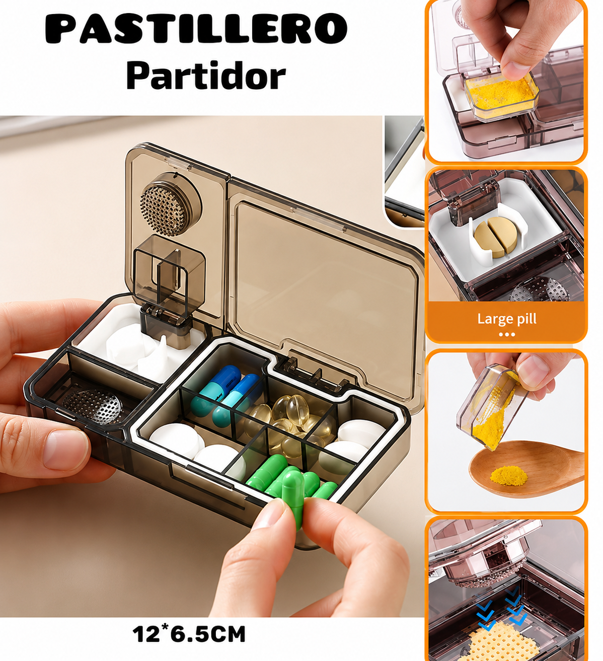 Pastillero partidor | x mayor