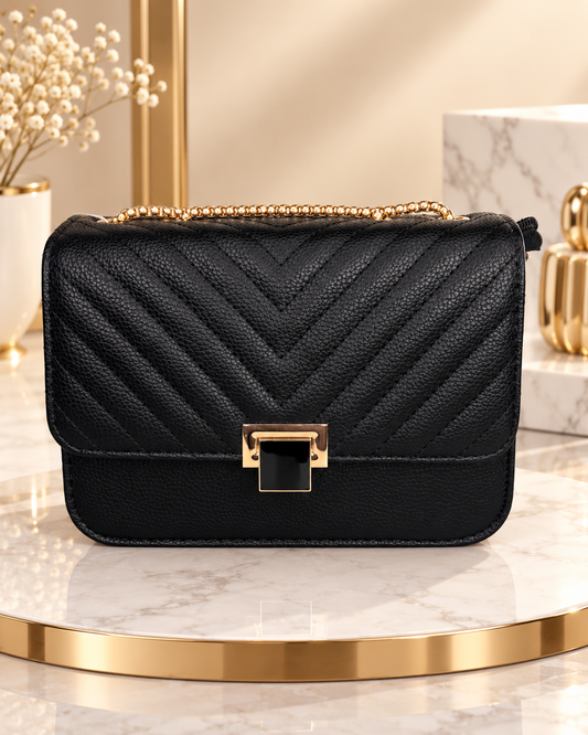 Cartera royal black grande
