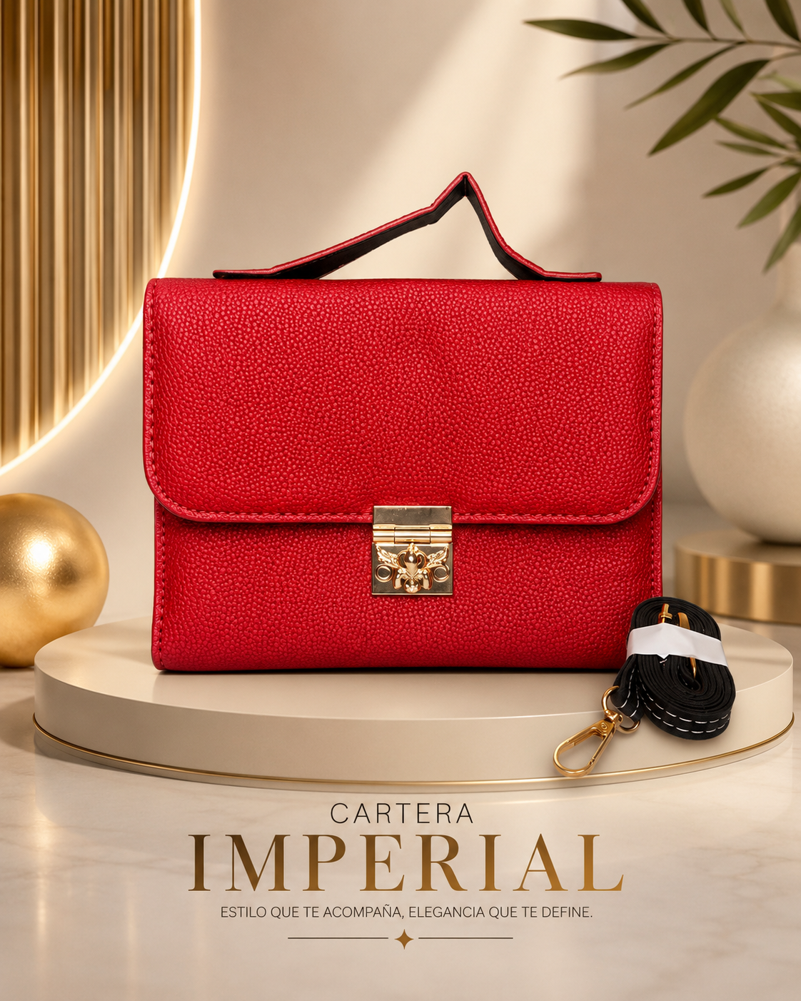 Cartera imperial Red